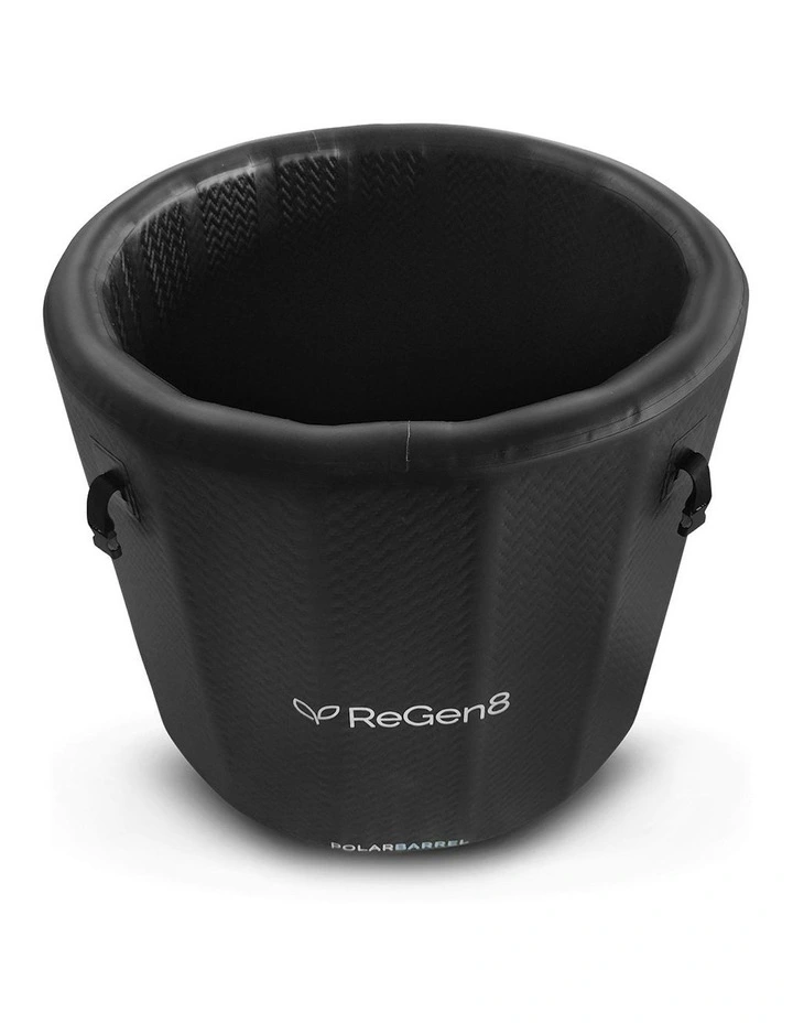 Polar Barrel Cold Plunge Ice Bath With T2 Chiller Unit in Black image 5