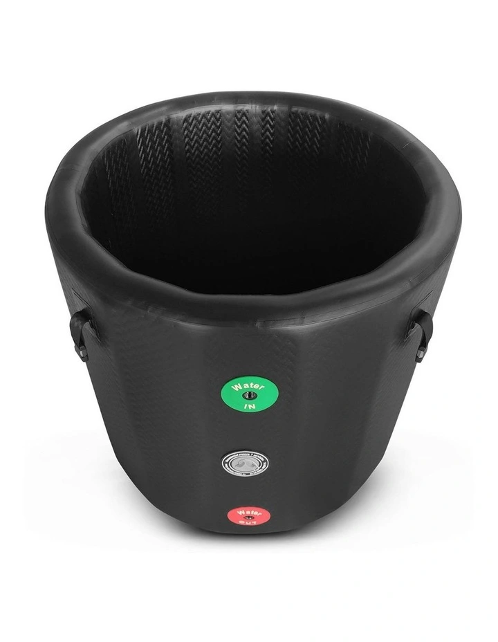Polar Barrel Cold Plunge Ice Bath With T2 Chiller Unit in Black image 6