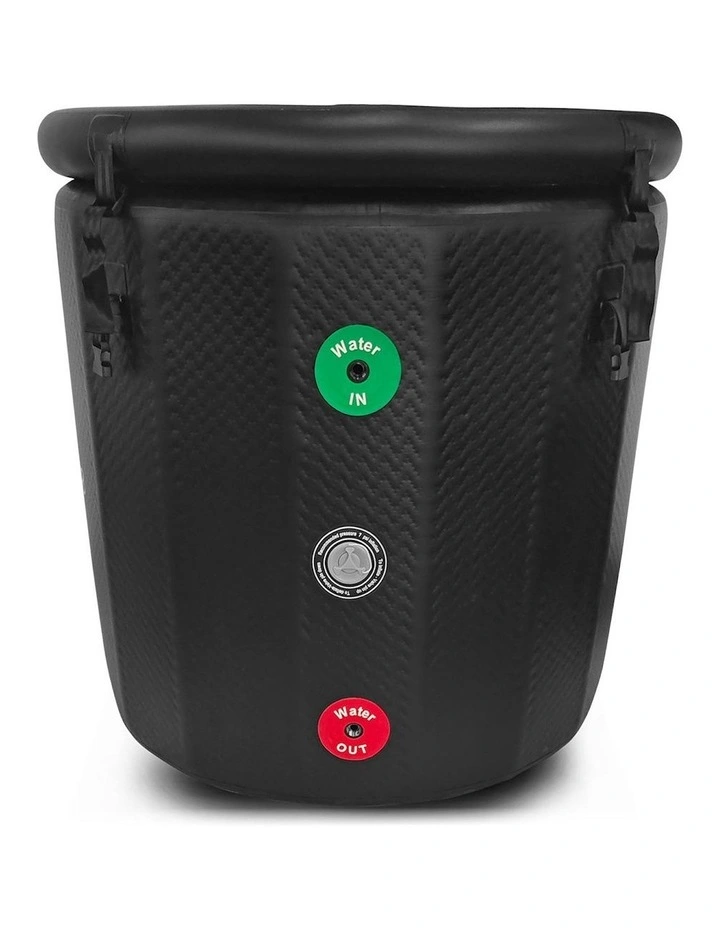Polar Barrel Cold Plunge Ice Bath With T2 Chiller Unit in Black image 7