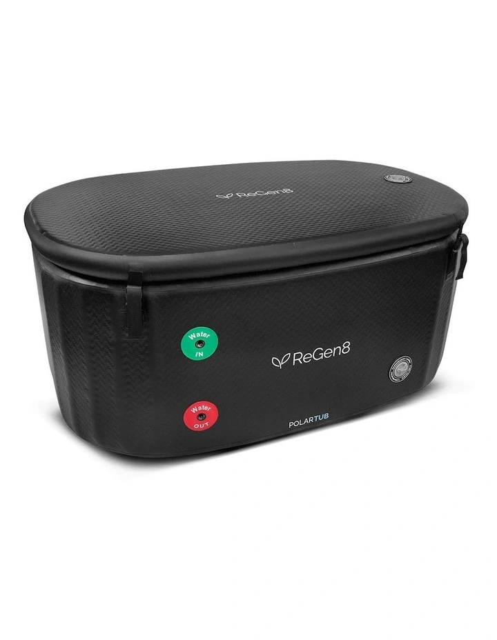 Cold Plunge Ice Bath PolarTub in Black image 3