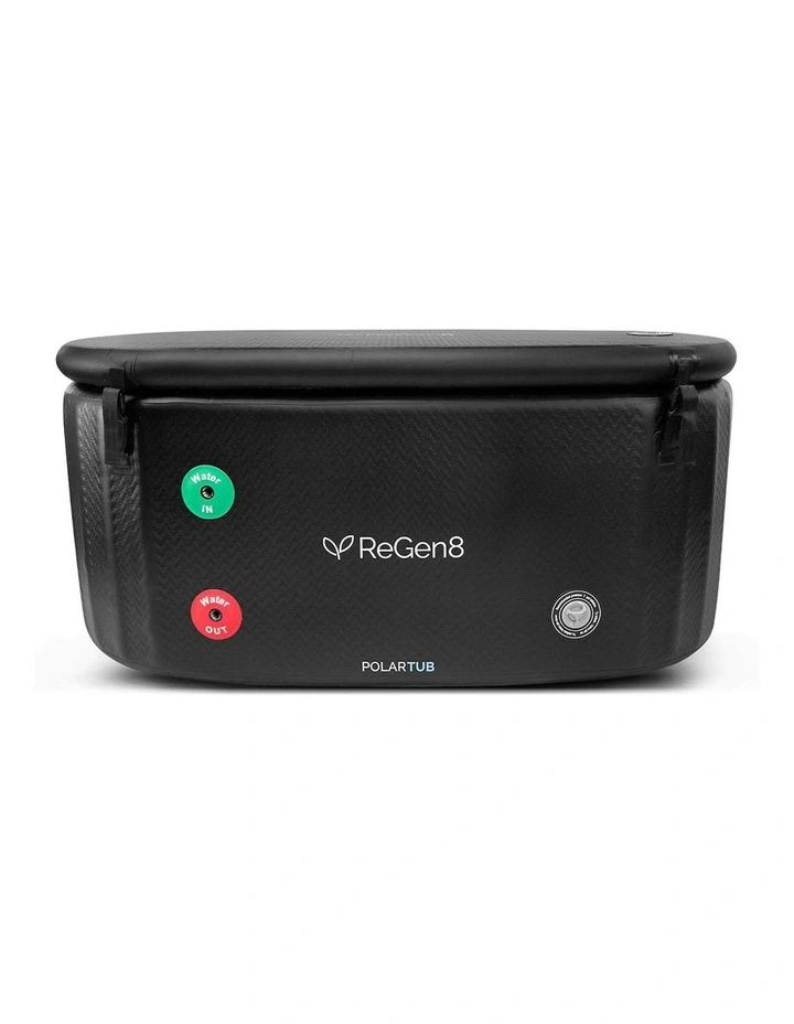 Cold Plunge Ice Bath PolarTub in Black image 4