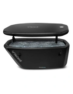 PolarChill Cold Plunge Ice Bath in Black