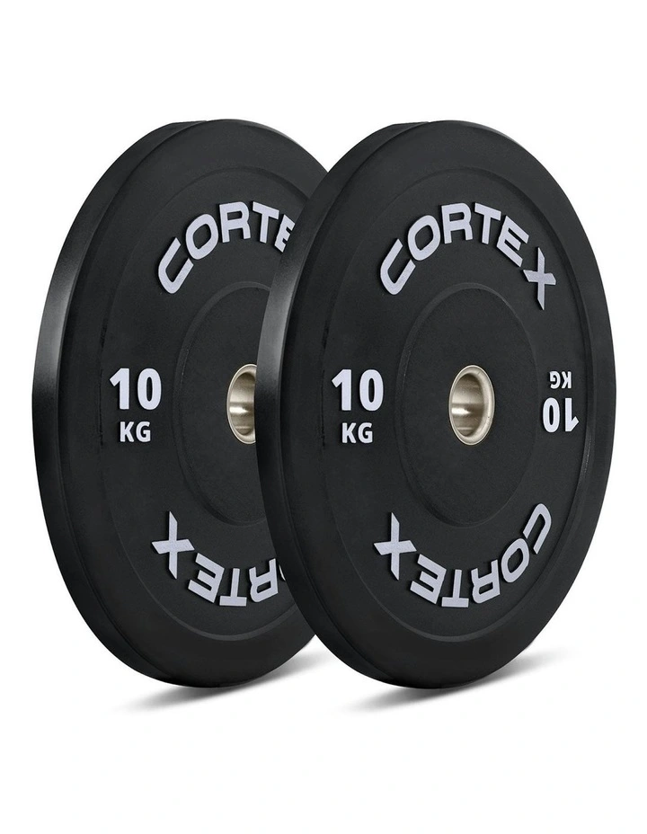 V3 Series Bumper Plate Set 160kg in Black image 3