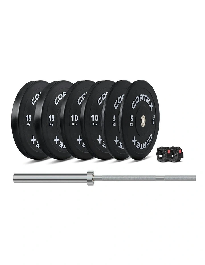 V3 Series Bumper Plate Set in Black image 1