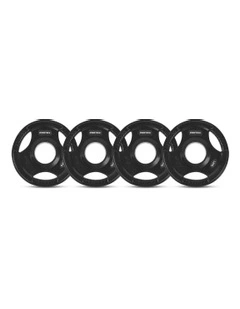 Olympic V2 Tri-Grip Plates 1.25kg Set of 4 in Black