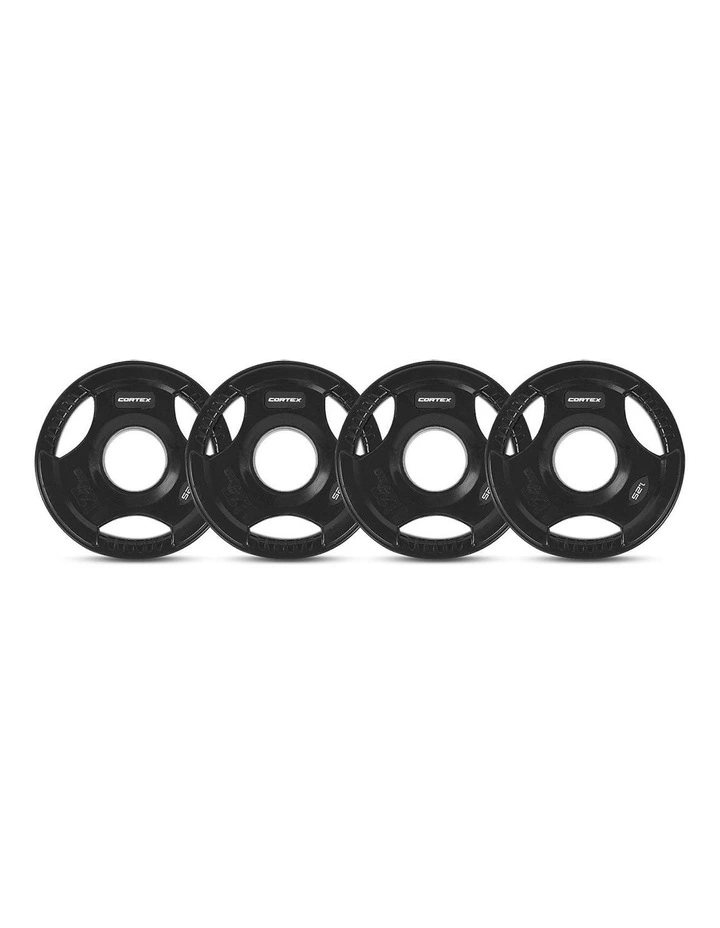 Tri-Grip V2 Olympic Tri Bar Set 45kg in Black image 4