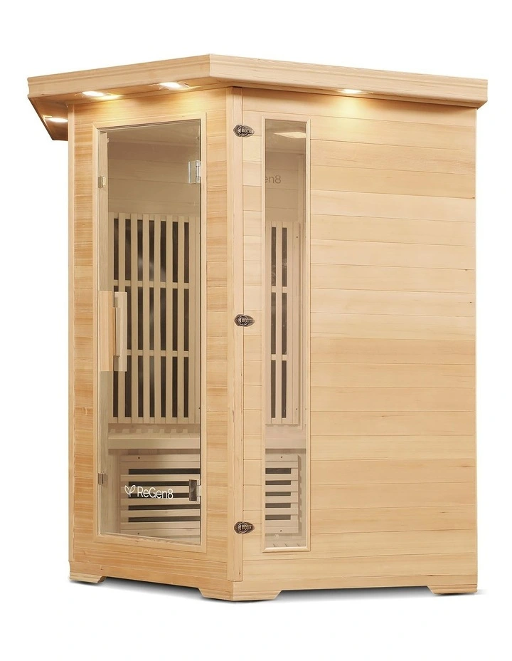 Quadro Corner Infrared Sauna 4 Person 640W image 3