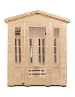 Quadro Outdoor Infrared Sauna 4 Person 2920W