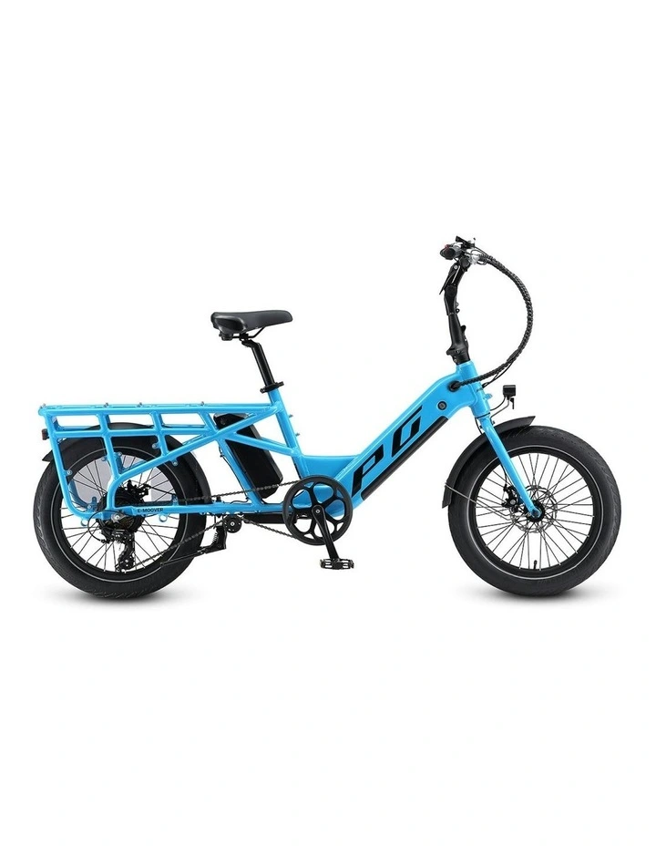 E-Moover E-Cargo Electric Bike in Blue image 3