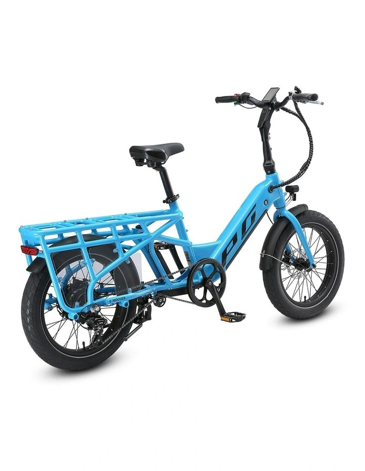 E-Moover E-Cargo Electric Bike in Blue image 4