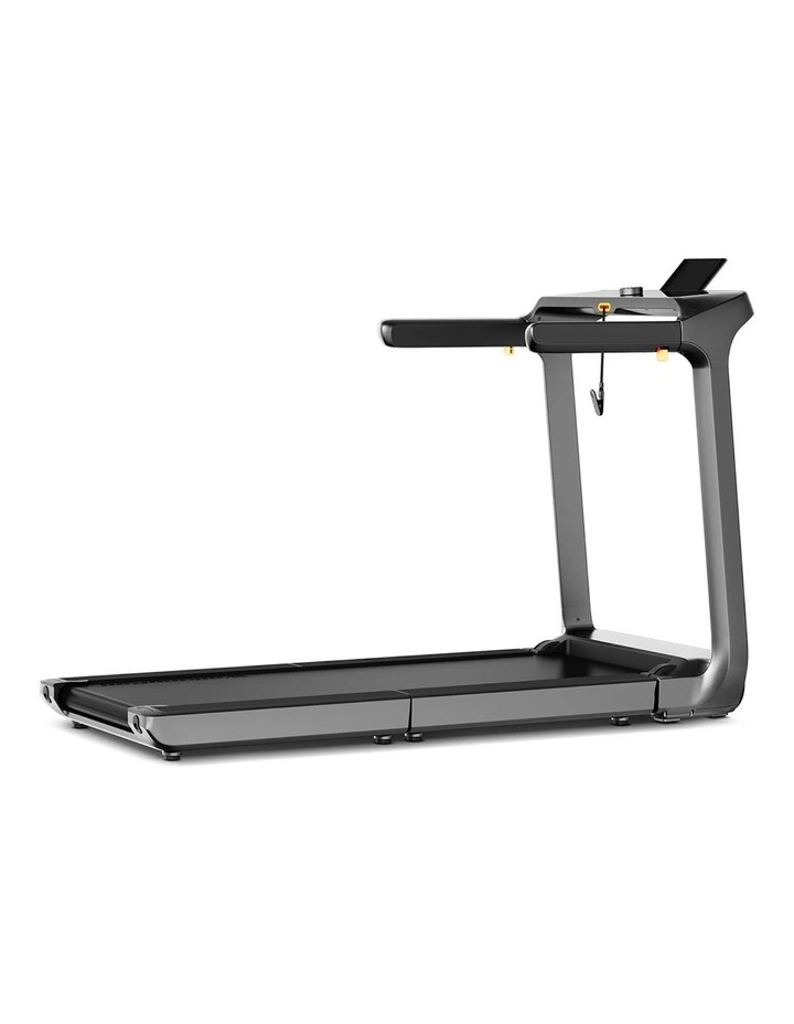Double-Fold Walking And Running Treadmill X218 in Black image 2
