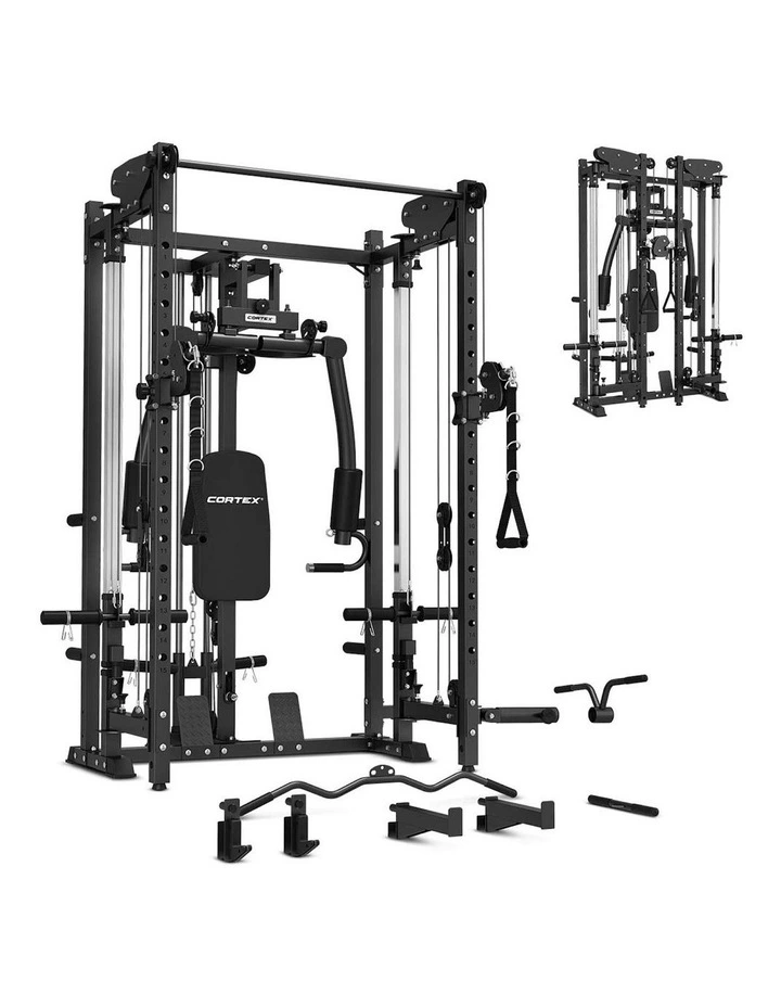 PR5 Folding Functional Trainer And Power Rack in Black image 2