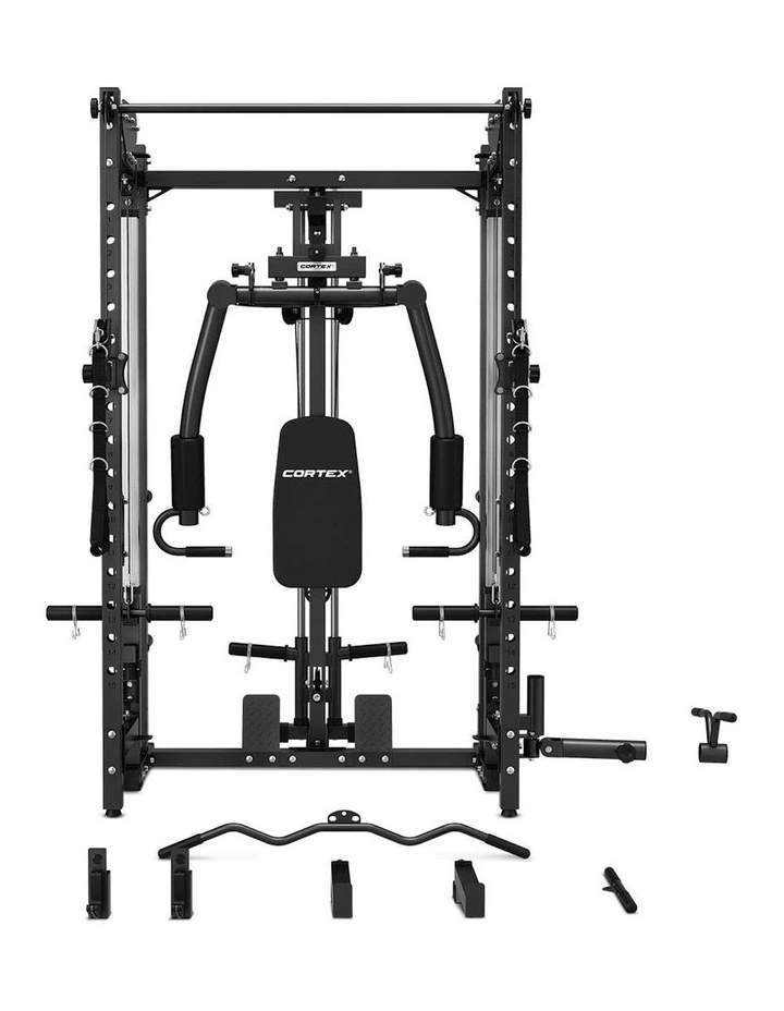 PR5 Folding Functional Trainer And Power Rack in Black image 3