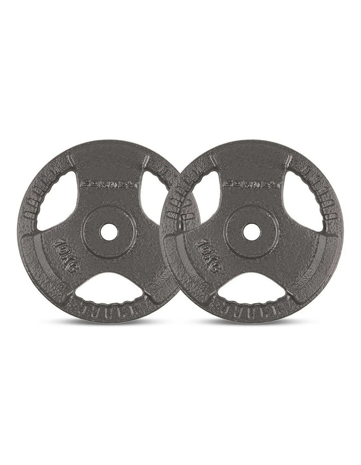 PR5 Folding Power Rack with Standard Tri-Grip Weight & Bar Set 90kg in Black image 2