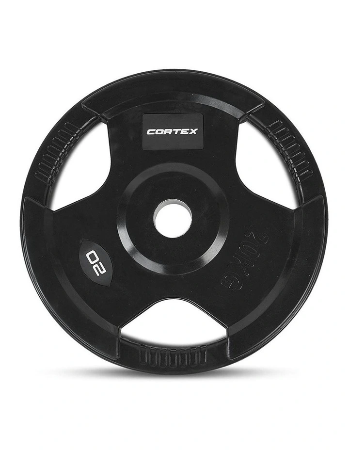 GLP100 Leg Press/Hack Squat with Olympic Tri-Grip Plates 100kg in Black image 2