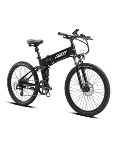 E-Rover Electric Folding MTB 26 in Gloss Black