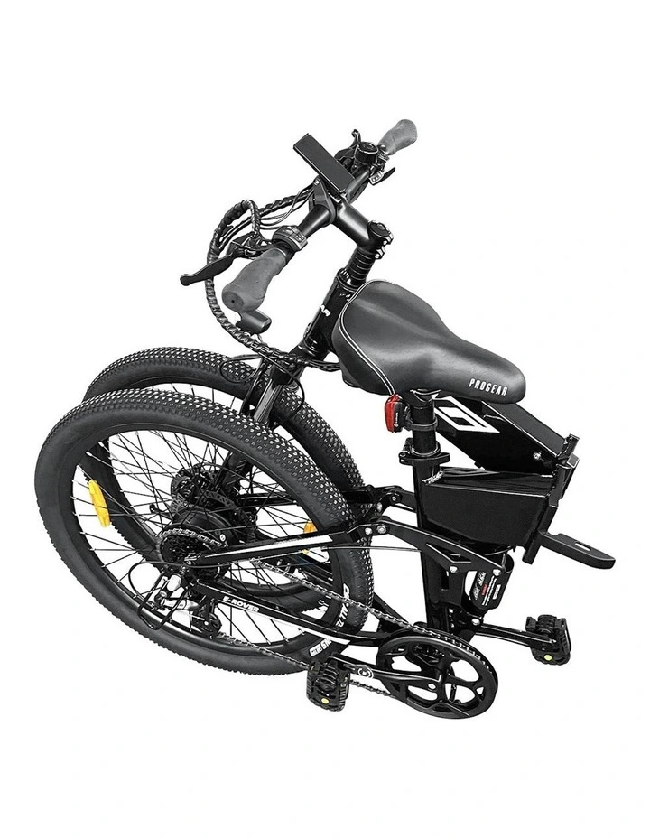 E-Rover Electric Folding MTB 26 in Gloss Black image 5