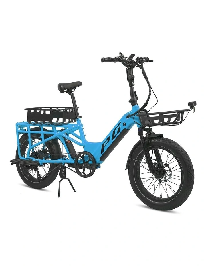 E-Moover Bike And Accessory Kit in Electric Blue image 2
