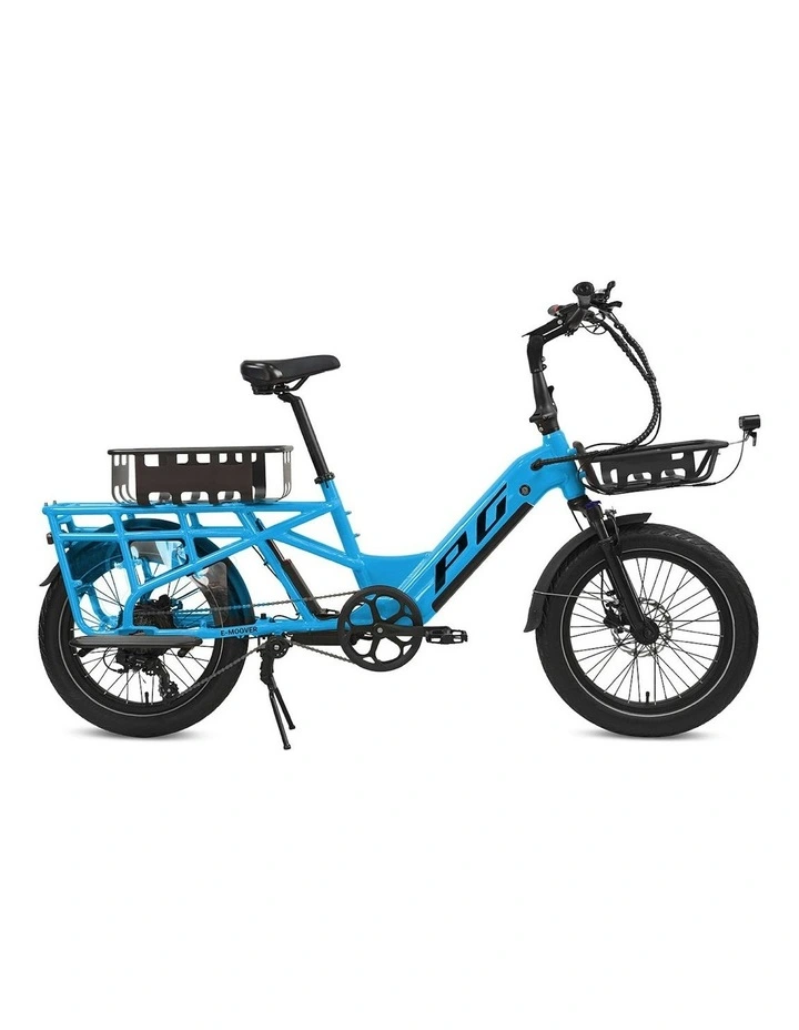 E-Moover Bike And Accessory Kit in Electric Blue image 3