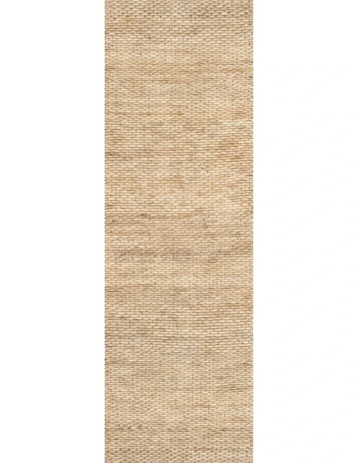 Hive Natural Runner Rug in Natural image 1