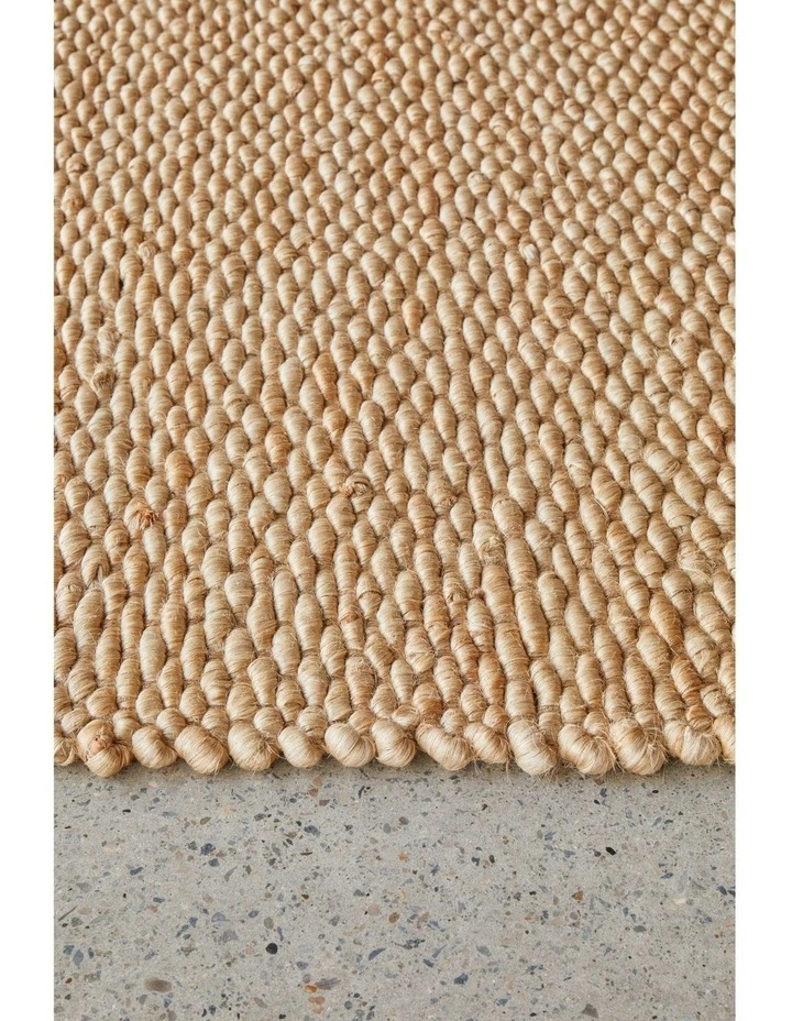 Hive Natural Runner Rug in Natural image 3