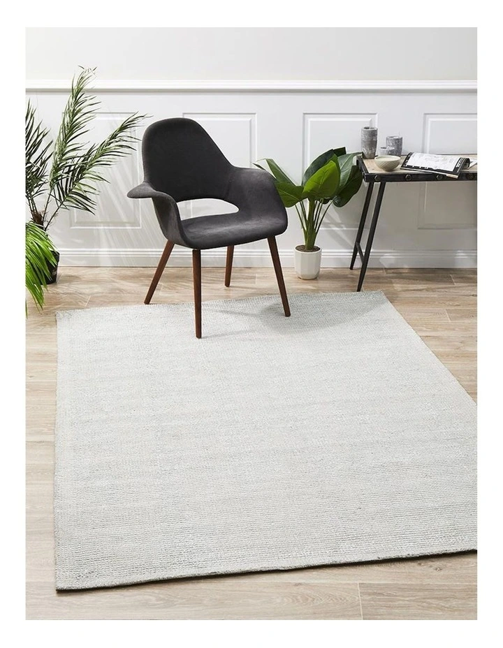 Cotton Rayon Rug in Allure Sky image 2