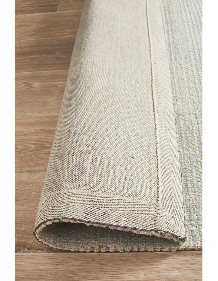Cotton Rayon Rug in Allure Sky image 6