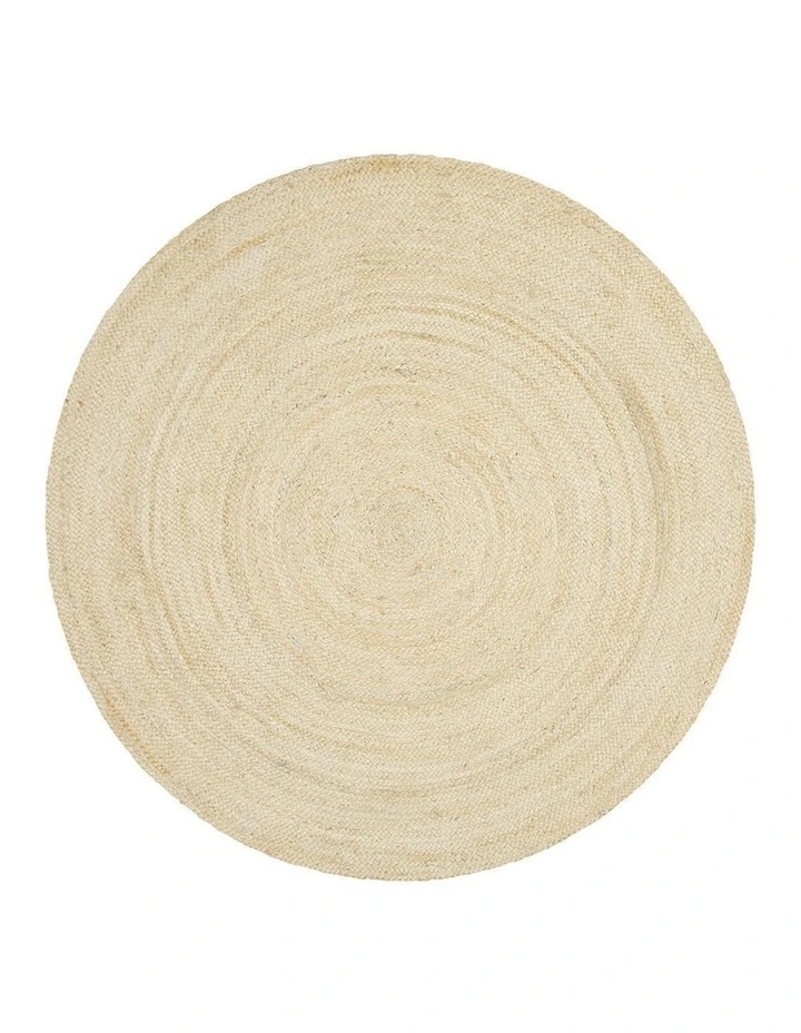 Atrium Polo Round Rug in Bleach image 1