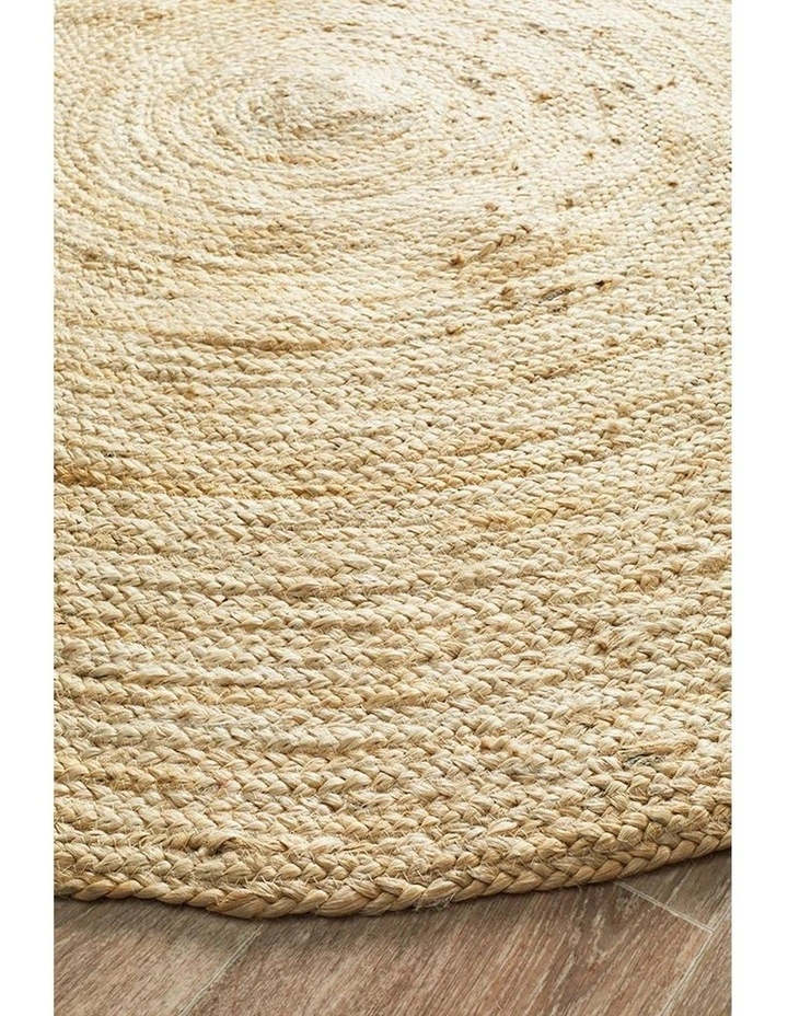 Atrium Polo Round Rug in Bleach image 3