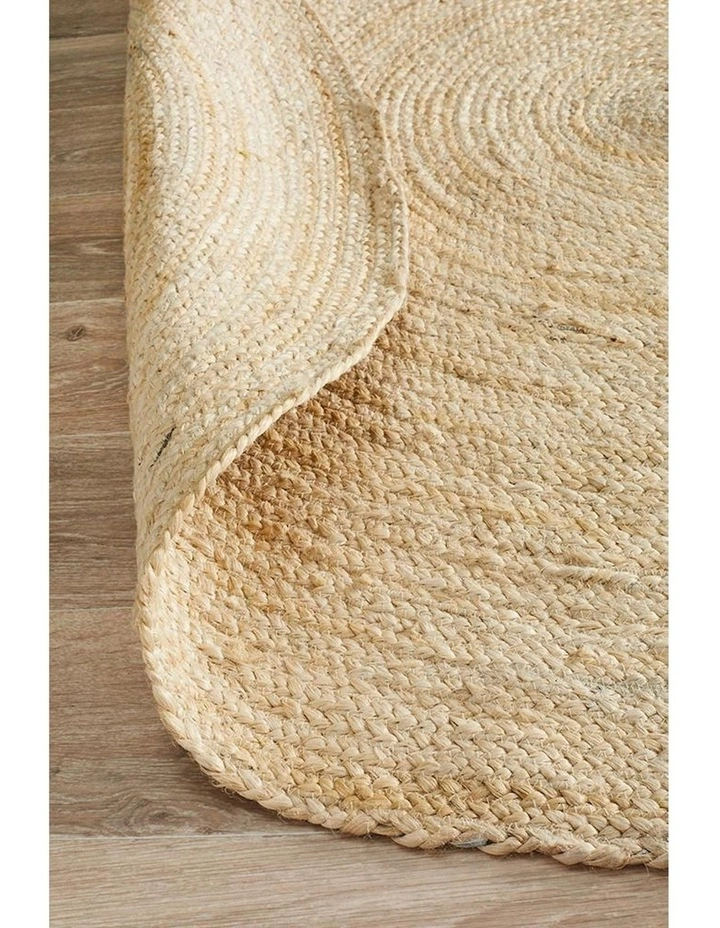 Atrium Polo Round Rug in Bleach image 6