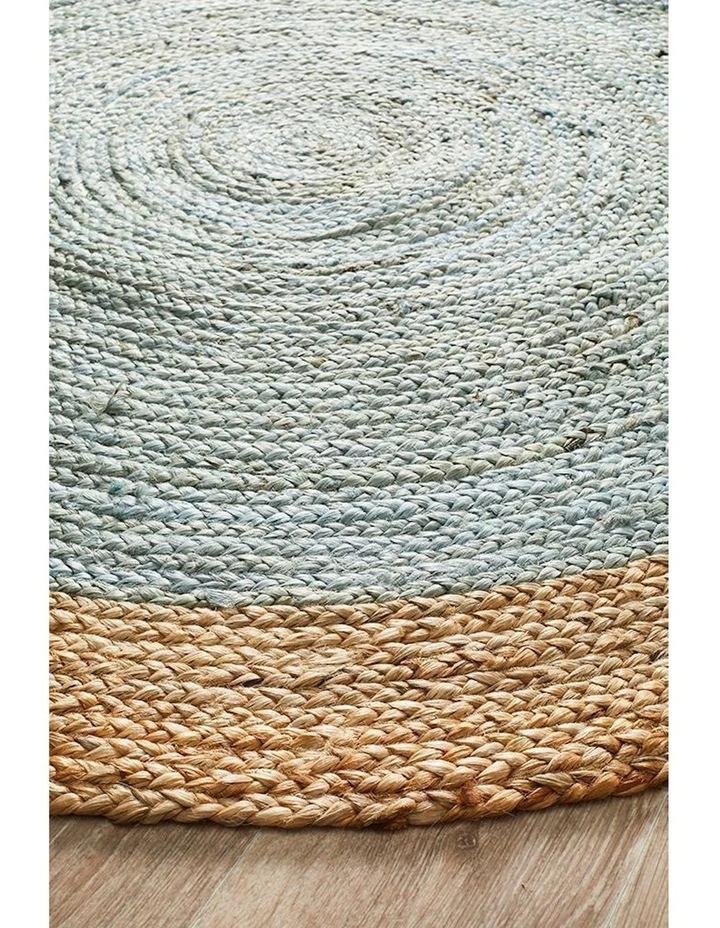Atrium Polo Round Rug in Blue image 5