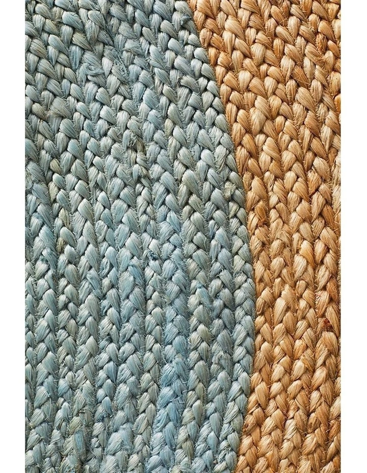 Atrium Polo Round Rug in Blue image 7