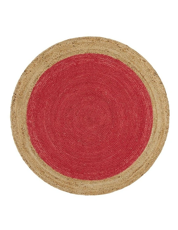 Atrium Polo Round Rug in Cherry image 1