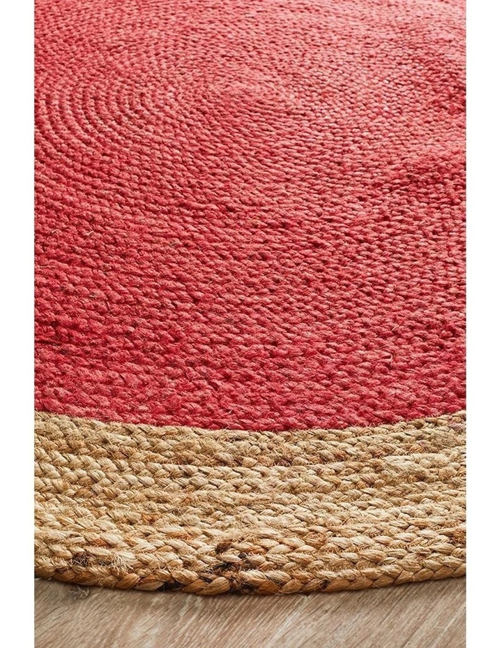 Atrium Polo Round Rug in Cherry image 3
