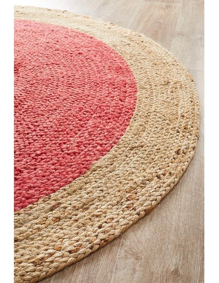 Atrium Polo Round Rug in Cherry image 4