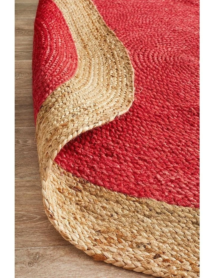 Atrium Polo Round Rug in Cherry image 6