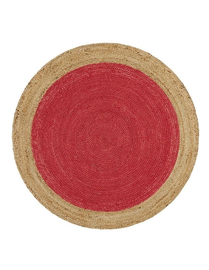 Atrium Polo Round Rug in Cherry image 7