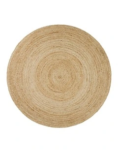 Atrium Polo Round Rug in Natural