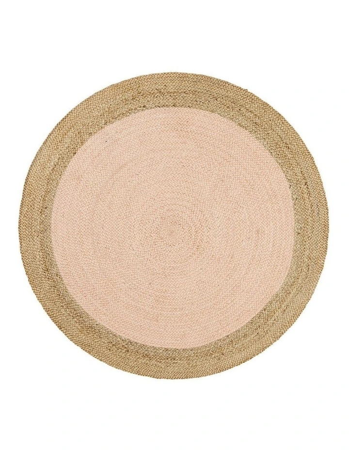 Atrium Polo Round Rug in Pink image 1