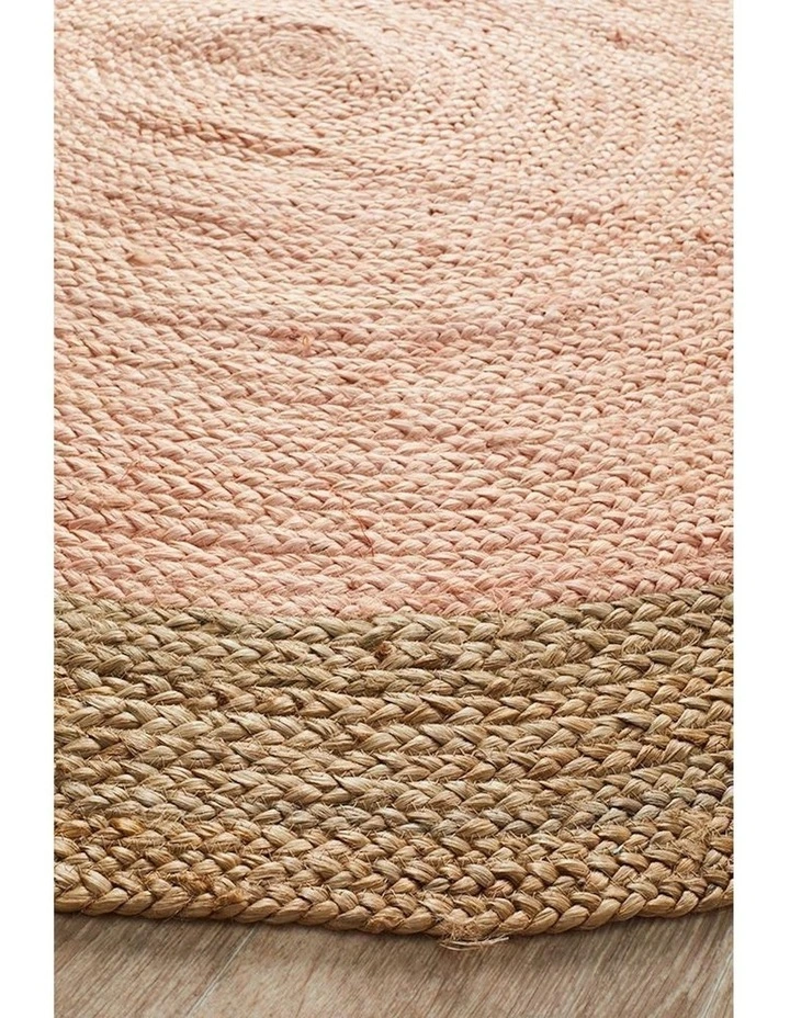 Atrium Polo Round Rug in Pink image 3
