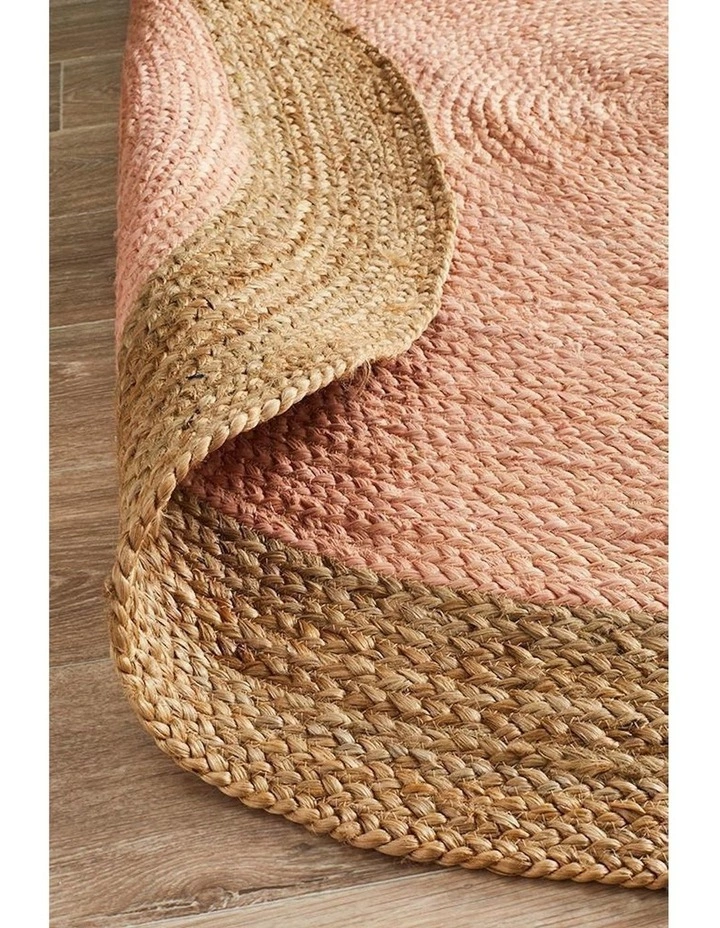 Atrium Polo Round Rug in Pink image 6