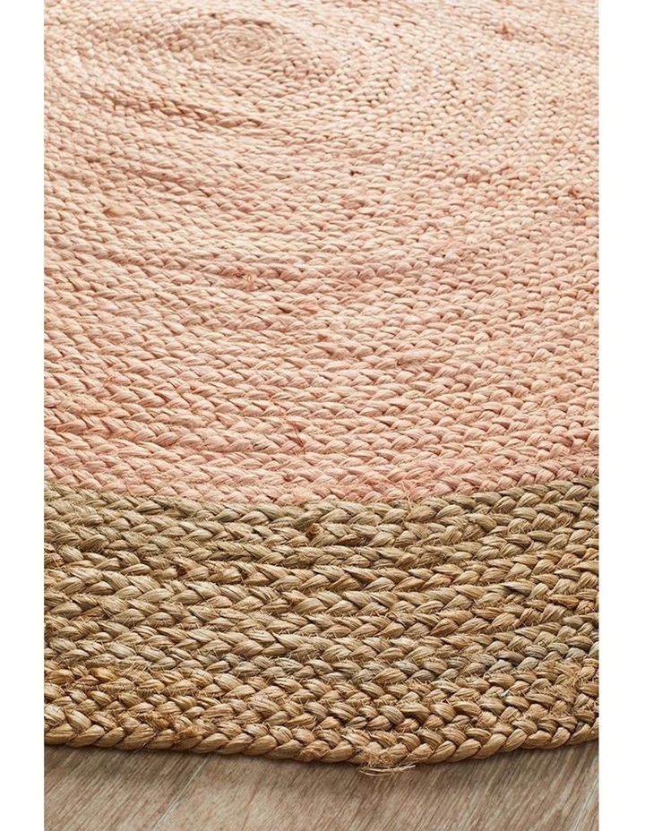 Atrium Polo Round Rug in Pink image 7