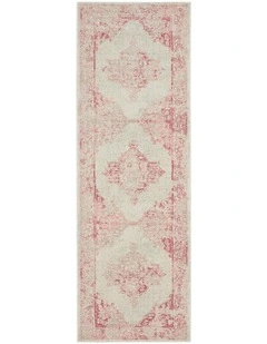 Avenue 702 Runner Rug in Rose