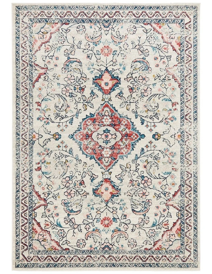 Avenue Pastel Rug 705 in Silver image 1
