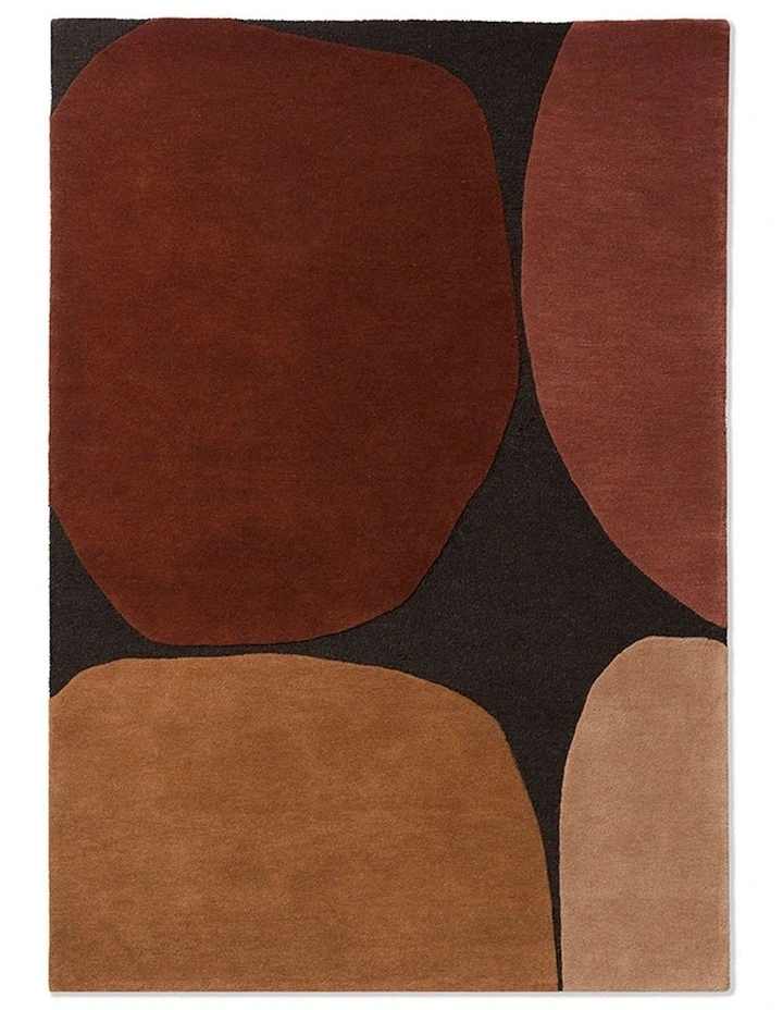 Decor Plateau Rug 091903 in Brown image 1