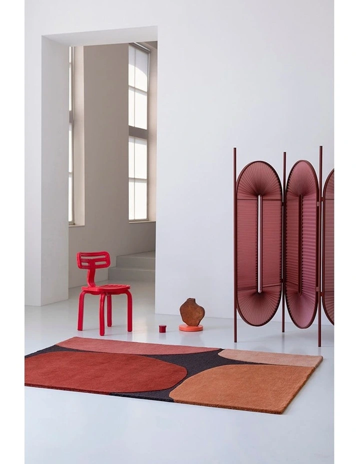 Decor Plateau Rug 091903 in Brown image 2