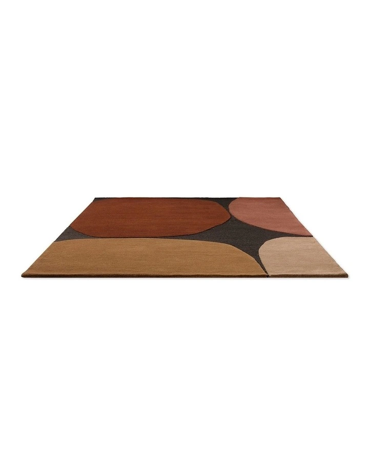 Decor Plateau Rug 091903 in Brown image 4
