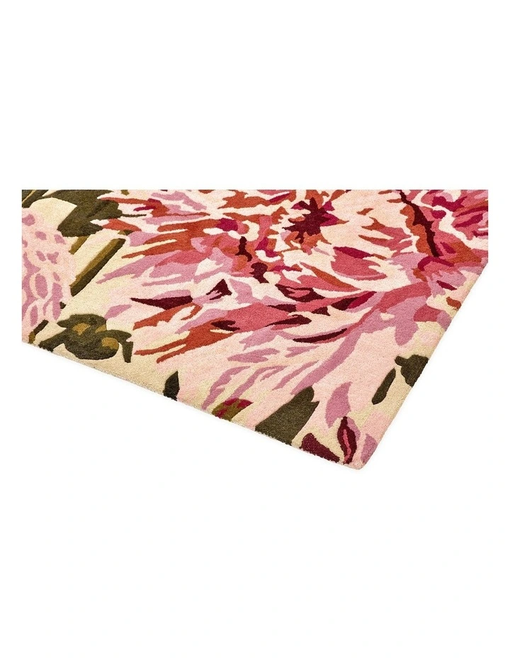 Dahlia Palm Rug 142402 in Pink image 5