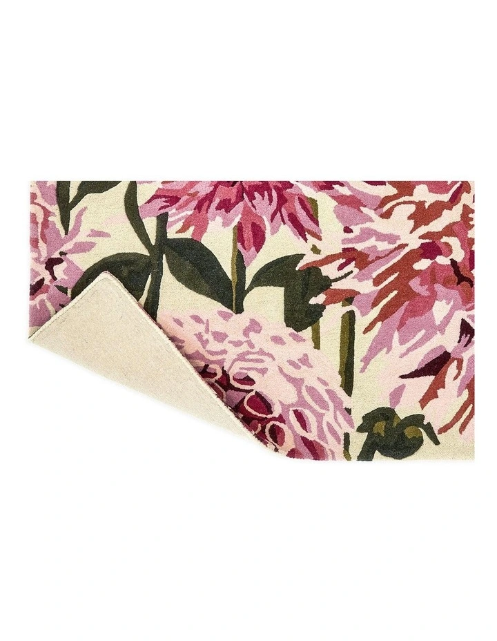 Dahlia Palm Rug 142402 in Pink image 6