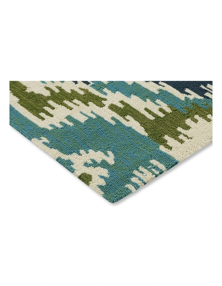 Ixora Emera Outdoor Rug 442007 in Blue image 6